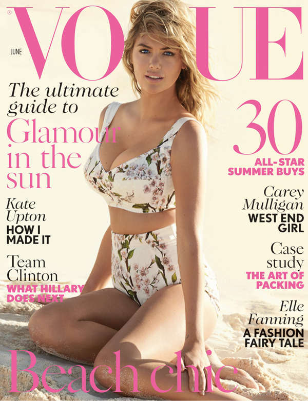 Kate Upton :: Mario Testino for British Vogue
